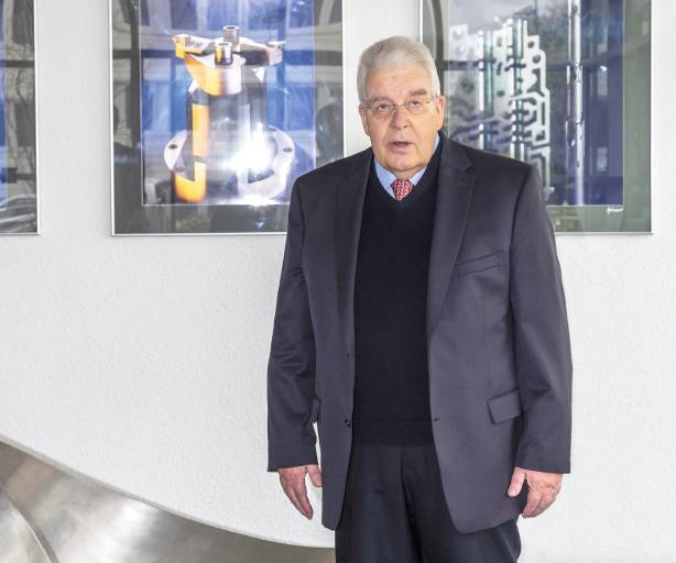 Dr. Dieter Kress, geschäftsführender Gesellschafter von Mapal, feierte am 18. Mai seinen 75. Geburtstag.