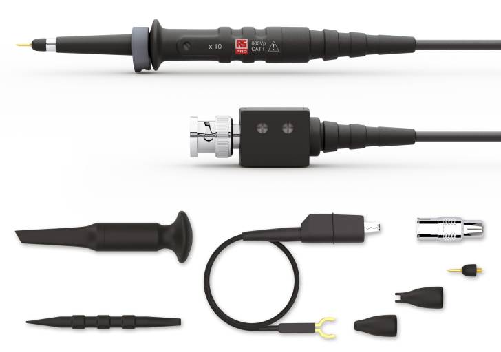 Unter der RS Pro Eigenmarke von RS Components wurden neue Produkte wie Oszilloskop-Tastköpfe und Wärmebildkameras sowie ein neues digitales Multimeter eingeführt.
