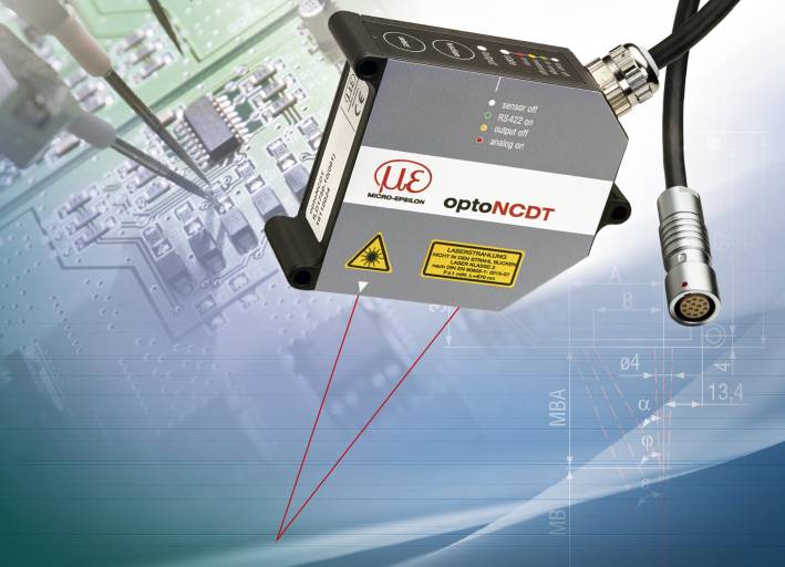 Die Laser-Sensoren optoNCDT 1750 von Micro-Epsilon wurde um die Messbereiche 500 und 750 mm erweitert.
