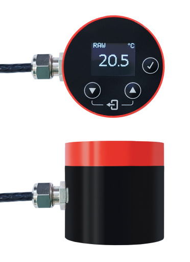 Leistungsstarker Infrarot-Sensor der Marke RS Pro zur permanenten Temperatur-Überwachung in industriellen Anwendungen.
