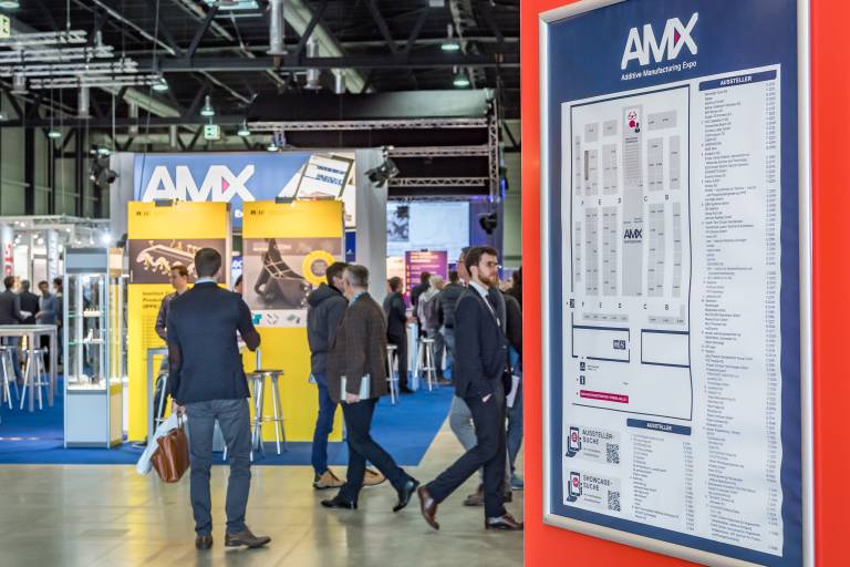 Auf der AM Expo am 12. und 13. März 2019 präsentieren sich führende Lieferanten, Dienstleister und Experten rund um die additive Fertigung.