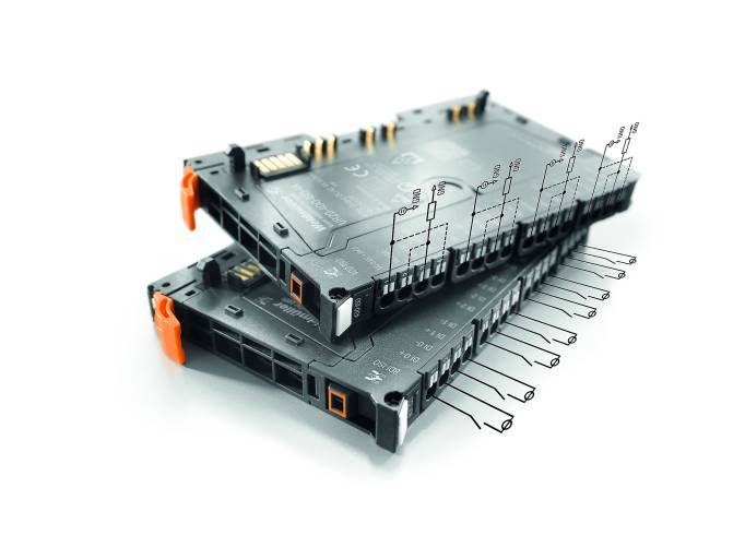 Weidmüller u-remote – I/O-Module mit galvanischer Trennung: Die digitalen Ein- und Ausgangsmodule besitzen eine galvanische Trennung zwischen den Kanälen und zum System, das erhöht die Betriebssicherheit der Anlage. 
