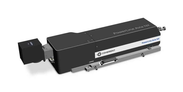 Coherent PowerLine AVIA NX UV Laser für beschleunigtes Schneiden von Wafern und Verpackungen.