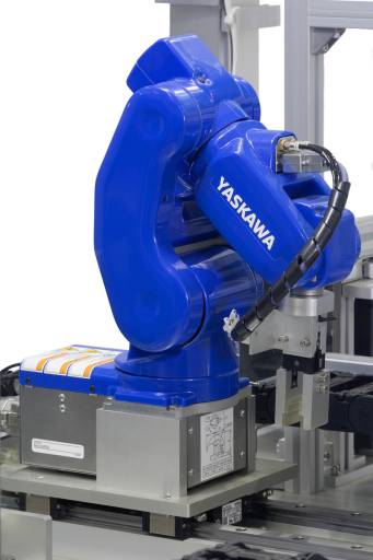 Der MotoMINI erweitert das MOTOMAN-Roboterportfolio von Yaskawa um das jetzt kleinste Modell. 