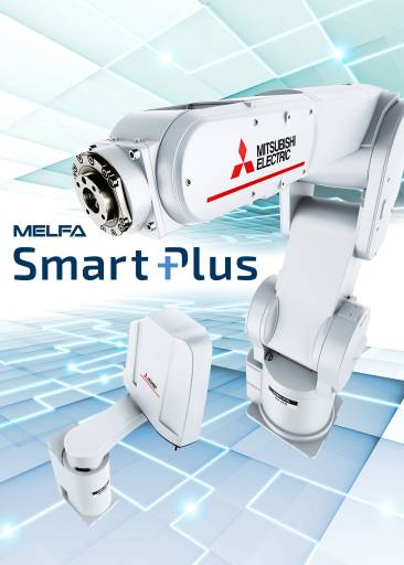 Die neue Funktionslösung MELFA SmartPlus für alle Roboter der FR-Serie ist eine integrierbare Zusatzkarte für hochspezialisierte, intelligente Funktionen, unter anderem für vorausschauende Wartung.