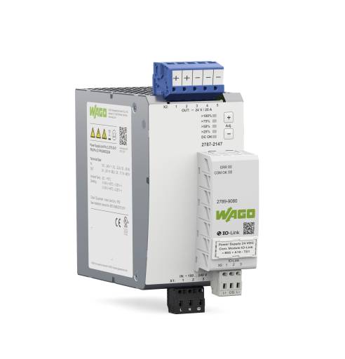 Die neue Wago Stromversorgungsserie Pro 2 mit 6 Netzgeräten von 120 bis 960 Watt setzt neue Benchmarks bei der Kommunikation und Parametrierbarkeit. 