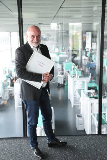 Dr. Christoph Schumacher, Leiter Marketing und Unternehmenskommunikation der Arburg GmbH & Co. KG.
