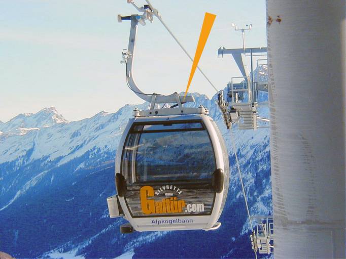Beim Einfahren von Seilbahnkabinen in Skistationen entstehen für Passagiere spürbare Pendelbewegungen. Hydraulische Bremszylinder von ACE bauen hier beidseitig Druckkräfte von bis zu 10.000 N ab.