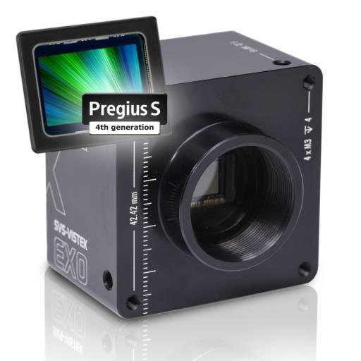 SVS-Vistek exo54x mit Sony Pregius 4-Sensor und 24,5 bzw. 20,3 Megapixel Auflösung.
Bildquelle: SVS-Vistek
