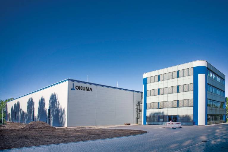 Das neue Okuma Engineering Centre in Krefeld.