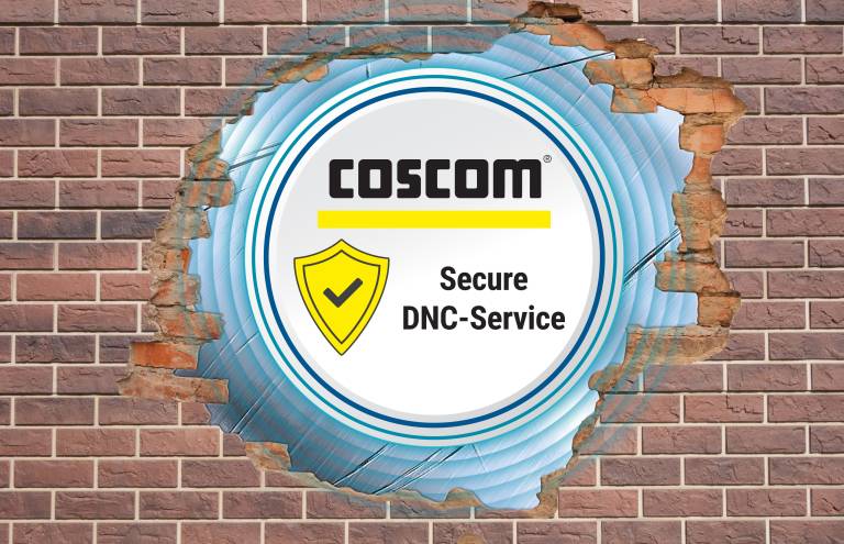 Der Coscom DNC-Webserverdienst gewährleistet eine abgesicherte Datenkommunikation in den Fertigungsbetrieben.