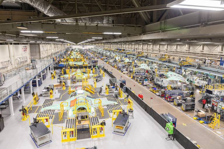 Das F-35-Werk von Lockheed Martin in Fort Worth (USA).

Alle Bilder: Lockheed Martin Corporation
