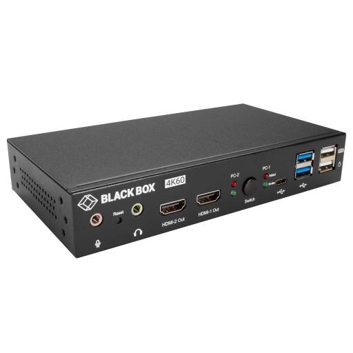 Der Desktop-Switch KVD200-2H von Black Box.