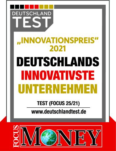 Das Magazin FOCUS-MONEY zeichnete zusammen mit DEUTSCHLAND TEST die Harting Technologiegruppe mit dem diesjährigen „Innovationspreis“ aus.