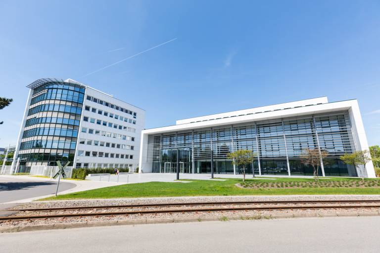 Der Wago-Hauptsitz in Minden, Westfalen.