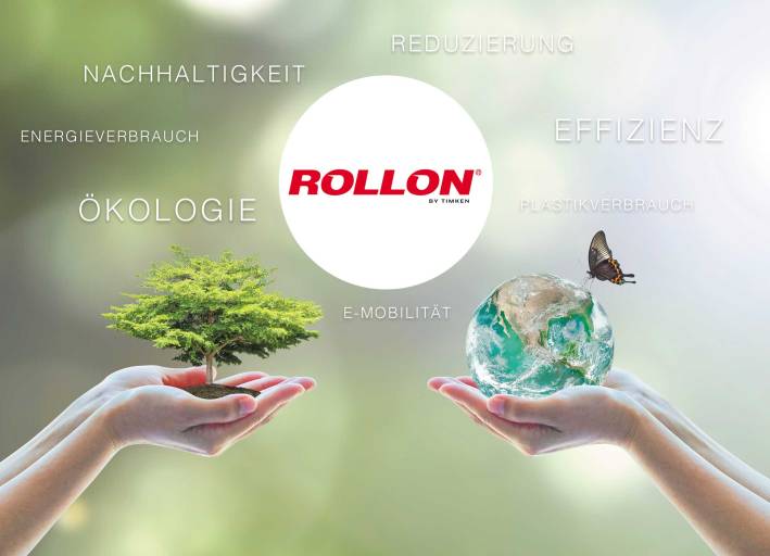 Die Zukunft ist grün: Rollon stärkt sein soziales Engagement und setzt auf mehr Nachhaltigkeit im Umgang mit Ressourcen. (Bild: adobestock.com – Chinnapong; Rollon)
