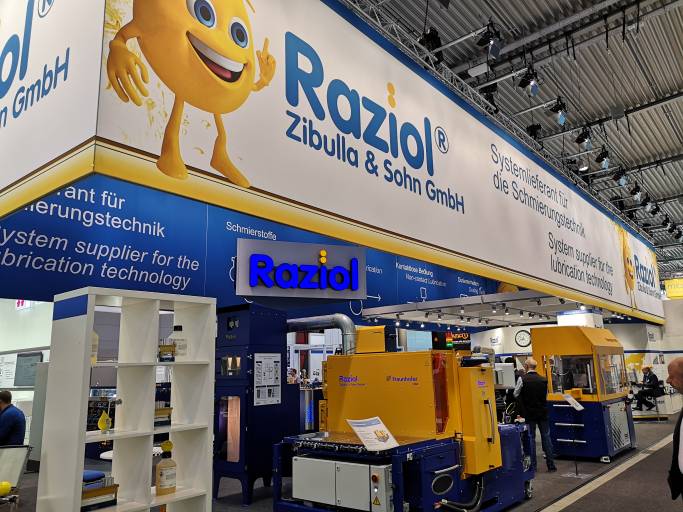 Raziol präsentiert sich auf der diesjährigen Blechexpo auf einer Standfläche von 230 m². 