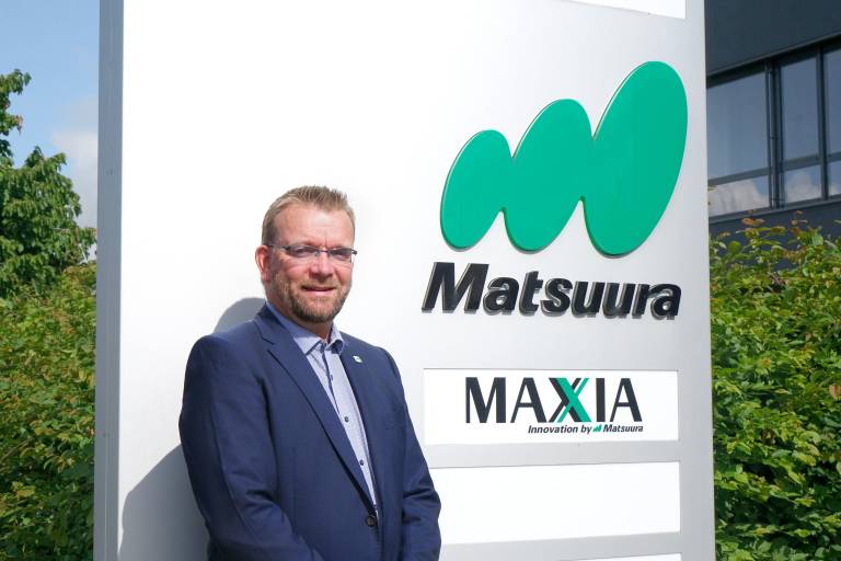 Seit Anfang Juli ist Simon Chappel Geschäftsführer der Matsuura Machinery GmbH. 