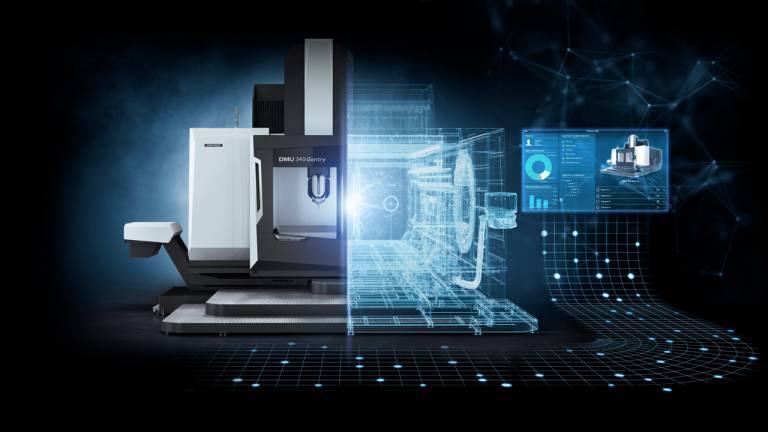 Der Digital Twin steht bei DMG Mori im Zentrum des Paradigmenwechsels vom klassischen Maschinenbau zur umfassenden Vernetzung industrieller Fertigungstechnik mit daten-getriebenen Informations- und Kommunikationstechnologien.