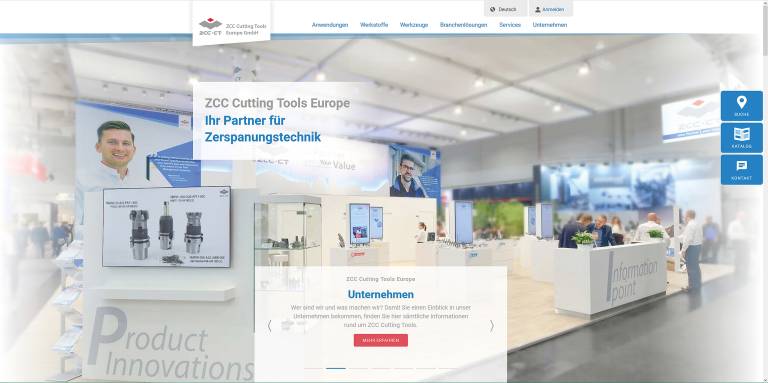 Alle Wege führen zum passenden Präzisionswerkzeug: ZCC Cutting Tools Europe stellt seine neue Webseite vor.
