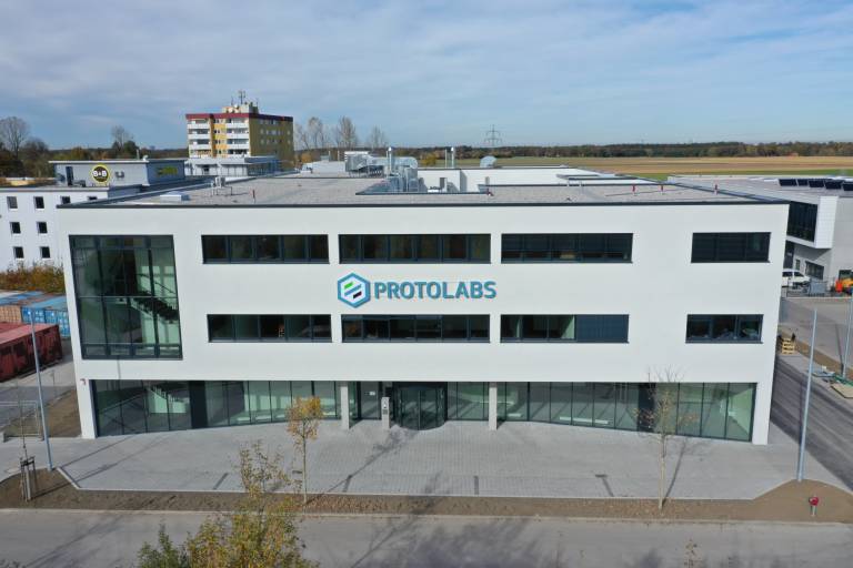 Der neue Standort von Protolabs in Putzbrunn bei München.