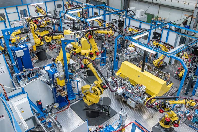 Auch in der automatisierten Produktion gibt es Potenzial zu weiterer Steigerung der Produktivität. 