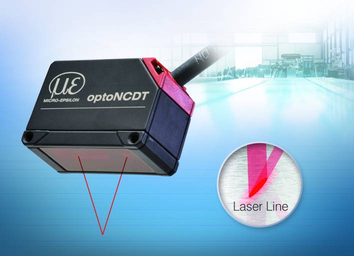 Stabile und zuverlässige Messwerte sind dank der Lasersensoren optoNCDT 1420LL möglich.
