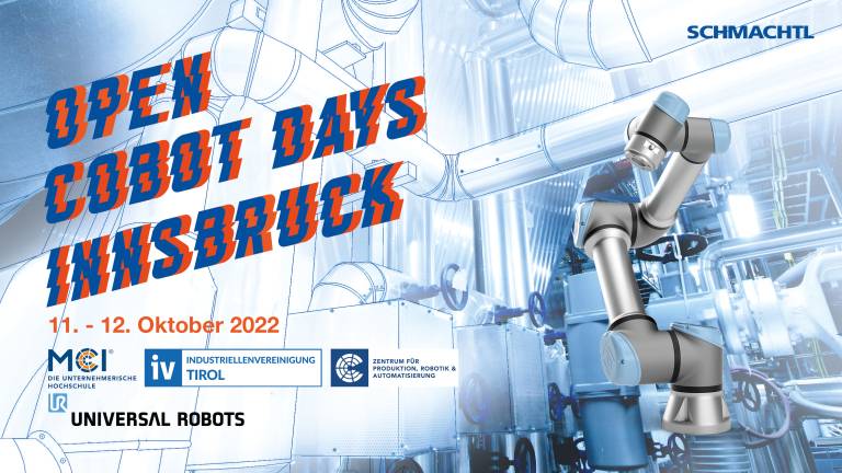 Praxisnahe Robotik-Schulungen für Österreich: Am 11. und 12. Oktober geht's los in Innsbruck.