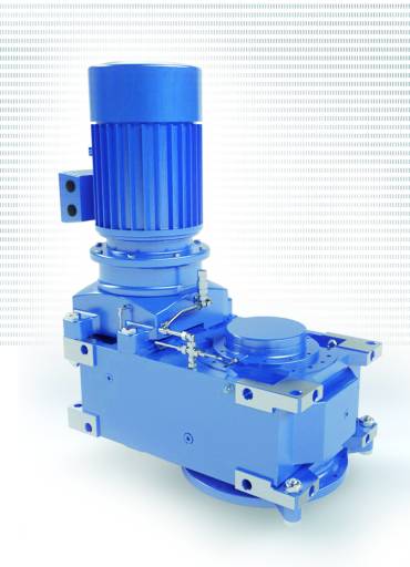 SAFOMI-IEC-Adapter für MAXXDRIVE®-Industriegetriebe von Nord Drivesystems in Kombination mit Antriebsmotor: weniger Bauteile, erhöhte Betriebssicherheit.