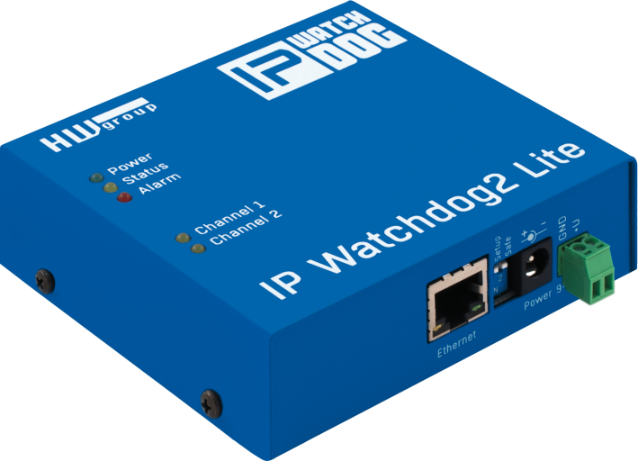 Der Monitoring-Profi HW group hat eine neue Lösung: Das Überwachungsgerät IP WatchDog2 erkennt nicht ansprechbare Geräte mittels PING-Abfragen oder die Zugänglichkeit von Web-Seiten und kann überwachte Geräte aus der Ferne automatisch neu starten.