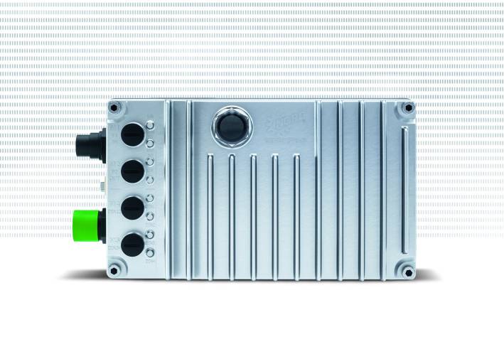 Der smarte Frequenzumrichter NORDAC ON/ON+ wurde eigens für die horizontale Fördertechnik entwickelt.
