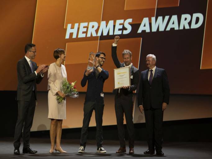 Sumitomo Cyclo Drive Germany gewinnt den HERMES AWARD 2022 mit dem komplett integrierten Antrieb TUAKA.