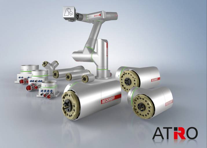 Mit ATRO lässt sich eine Roboterlösung exakt an die jeweilige
Aufgabenstellung anpassen, mit beliebig vielen Achsen sowie frei skalier-, modifizier- und erweiterbar.