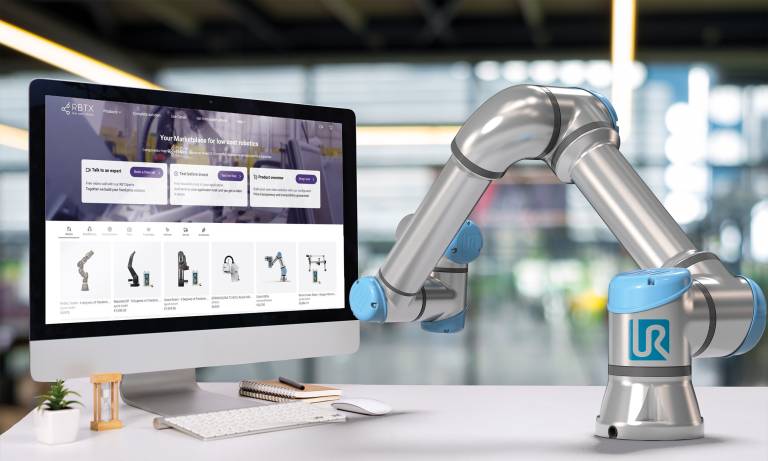 Mit Universal Robots hat der RBTX Online-Marktplatz von igus einen wichtigen Partner dazugewonnen und bietet mit den UR Cobots jetzt ein noch größeres Angebot an einfachen Low Cost Automation-Lösungen. (Bild: igus GmbH)