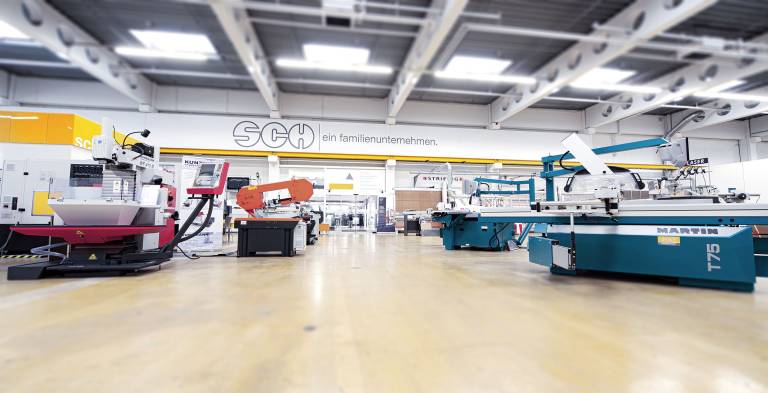 Das Maschinenzentrum in Linz ist in den Tagen der Hausmesse bereits seit vielen Jahren Treffpunkt der Branche.