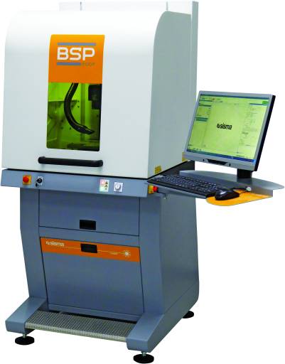 Das BSP Lasermarkierungs- und Graviersystem ermöglicht das Produzieren mit einem maximalen Volumen von 300 x 300 x 300 mm und das Beladen von Teilen bis zu 20 kg. 