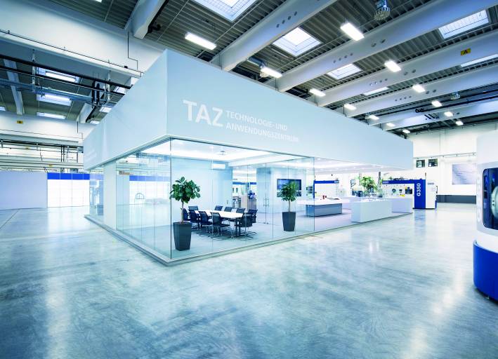 Mittelpunkt der Hausmesse wird erneut das Technologie- und Anwendungszentrum (TAZ) in Halle 9 sein.