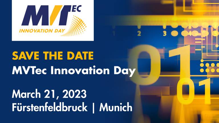 Am 21. März 2023 lädt die MVTec Software GmbH zum Innovation Day.