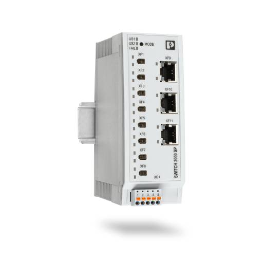 Die Managed Switches FL Switch 2303-8SP1 sind die ersten Switches von Phoenix Contact, die moderne Sensoren und Endgeräte mit Single Pair Ethernet-Schnittstelle anbinden. 
