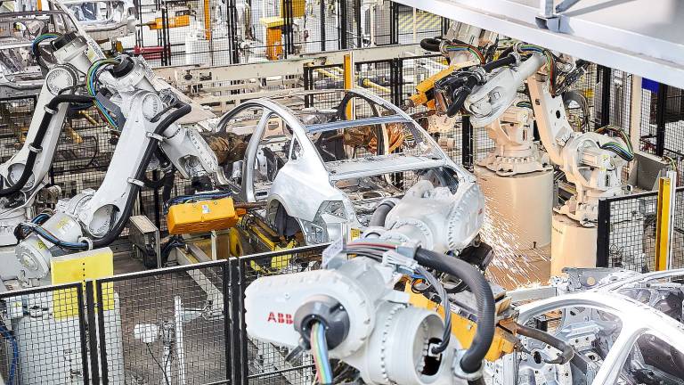Spitzenwerte bei den Roboterabsätzen, allerdings weniger im Automobilbereich, dafür mehr in der metallverarbeitenden Industrie.
