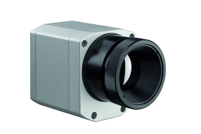 Zum Einsatz kommt eine Infrarotkamera vom Typ PI640 von Optris, die Temperaturen bis zu 1.500 °C messen kann. 