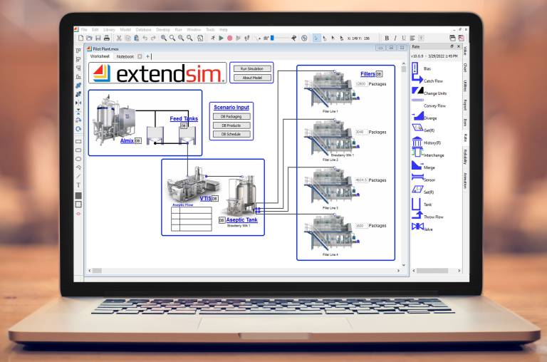 Die Kombination der ExtendSim-Produkte mit den Metris IDEAS Digital Twin-Anwendungen hilft den Kunden, das Potenzial ihrer Anlagen, Ausrüstungen und Maschinen voll auszuschöpfen. (Bild: Andritz)