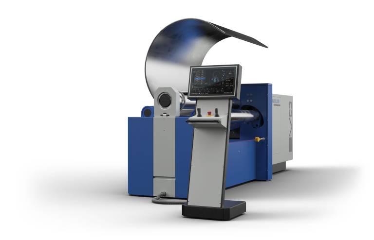 Haeusler präsentiert innerhalb der bewährten EVO-Maschinenreihe eine Innovation im Bereich der Metallumformung.