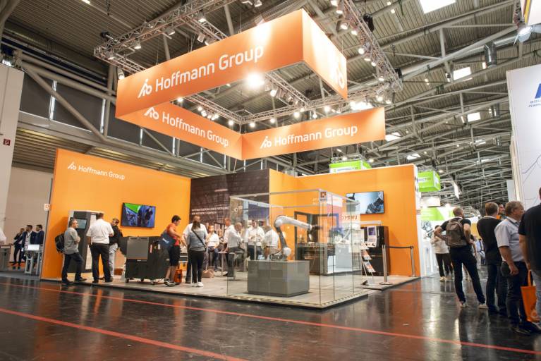 Die Hoffmann Group ist auf der Automatica 2023 in Halle A5, Stand 314 vertreten.