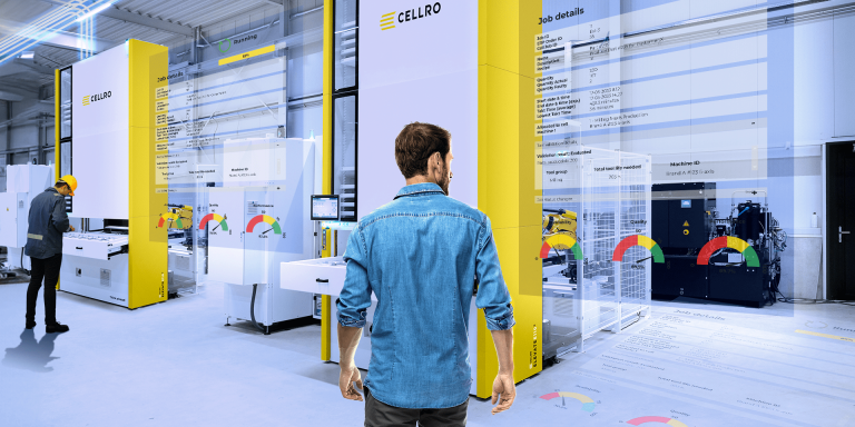 Cellro präsentiert seine Onlineplattform für Manufacturing Intelligence auf der EMO 2023.