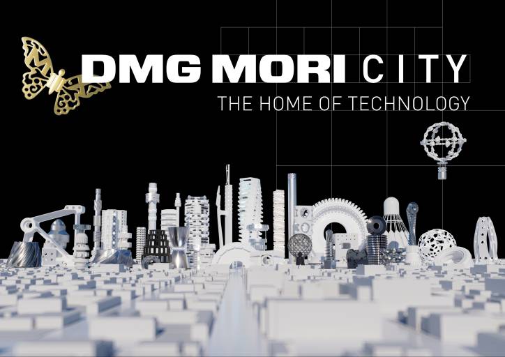 Die Welt der Werkzeugmaschinen trifft sich vom 18. bis 23. September 2023 in Hannover. Dort präsentiert DMG Mori dem Publikum sein Home of Technology in Halle 2. In einer eigens errichteten „DMG MORI City“ konzentriert sich der Werkzeugmaschinenbauer auf sein Fokusthema: Machining Transformation (MX).
