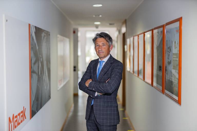Marco Casanova ist seit Juni Geschäftsführer der Yamazaki Mazak Deutschland GmbH und richtet die Organisation entschlossen darauf aus, seine Position als führender Akteur in der Branche weiter auszubauen.