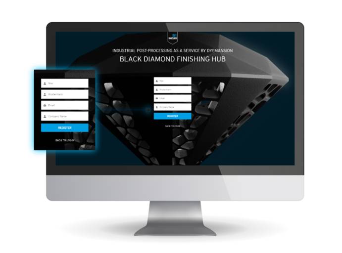 Mit dem Black Diamond Finishing Hub wird das bestehende Hardwareportfolio von DyeMansion und der On-Demand-Finishing-Service ergänzt.