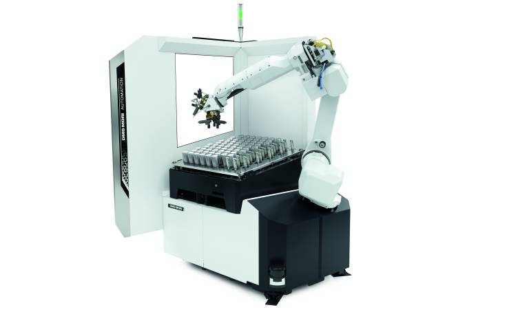 Der Robo2Go-Milling automatisiert die Komplettbearbeitung auf der DMU 40.