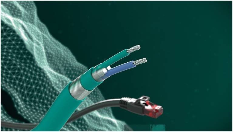 Ethernet-APL: Ein Kabel für Datenübertragung und Stromversorgung.